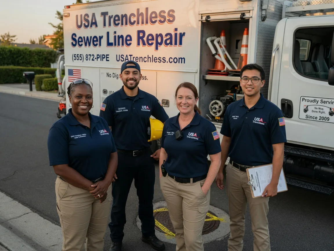 Sewer Line Repair company in Oak Grove, LA